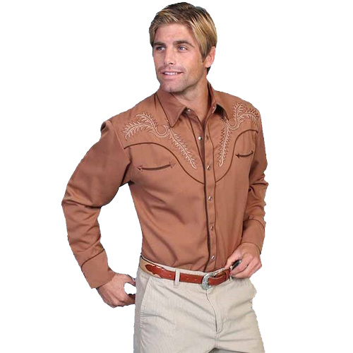 (image for) Western Classic Bootstitch Embroidered Snap Front Shirt