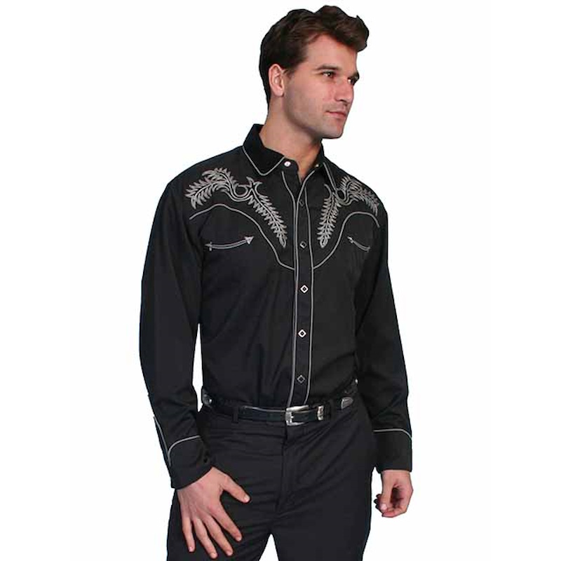 (image for) Western Classic Bootstitch Embroidered Snap Front Shirt