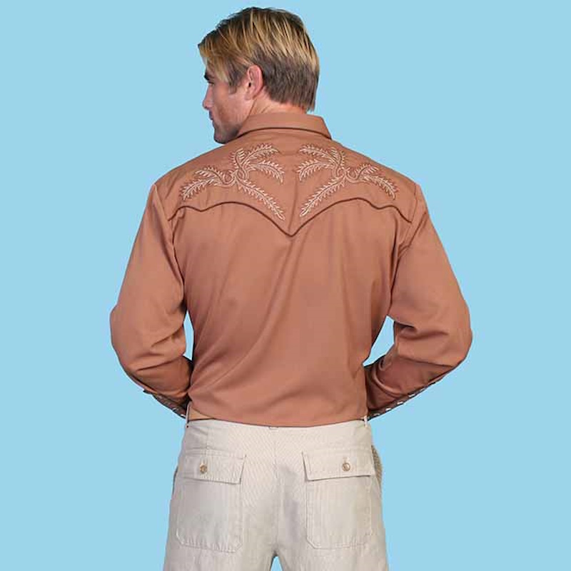 (image for) Western Classic Bootstitch Embroidered Snap Front Shirt