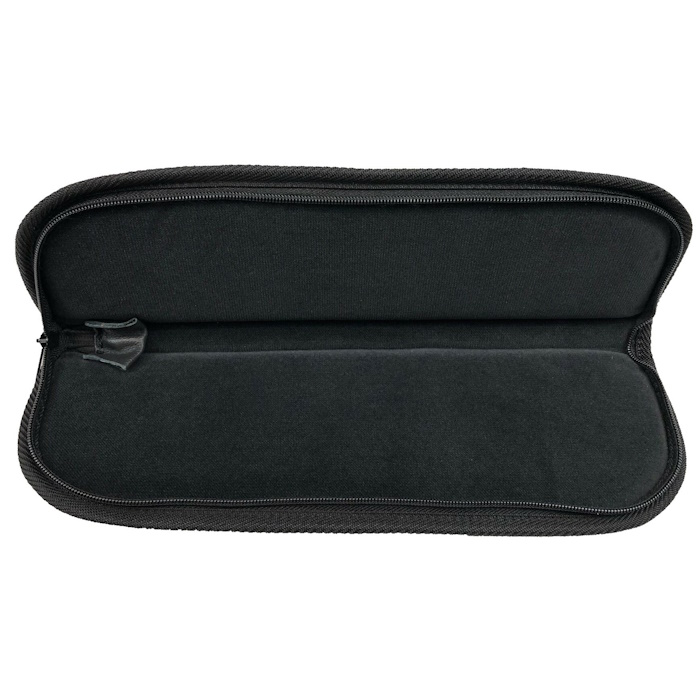 (image for) Zebra Hide Padded Knife Storage Zipper Case